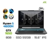Laptop Gaming Asus TUF Gaming A15 FA506IHRB-HN080W (Ryzen 5 4600H, GTX 1650 4GB, Ram 8GB DDR4, SSD 512GB, 15.6 Inch IPS 144Hz FHD)