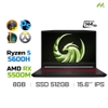 Laptop Gaming MSI Bravo 15 B5DD-276VN (Ryzen 5 5600H, Radeon RX 5500M 4GB, Ram 8GB DDR4, SSD 512GB, 15.6 Inch IPS FHD)