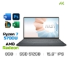 Laptop MSI Modern 15 A5M - 239VN/237VN (Ryzen 7 5700U, Radeon Graphics, Ram 8GB DDR4, SSD 512GB, 15.6 Inch IPS FHD)