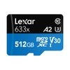 Thẻ Nhớ MicroSDXC Lexar U3 V30 A2 512GB 633x 100MB/s LSDMI512BBAP633A