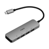 Bộ chia USB Type-C Rapoo 5-in-1 ra HDMI - USB 3.0 - USB Type-C XD100