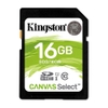 Thẻ nhớ SDHC Kingston Canvas Select 16GB Class 10 U1 SDS/16GB