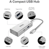 Bộ chia USB Type-C ra HDMI - USB 3.0 - USB Type-C - Lan Gigabit Unitek Y-9117