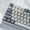 EPBT ABS Doubleshot Grey-White Mechanical Keyboard Keycaps Set