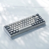 EPBT ABS Doubleshot Grey-White Mechanical Keyboard Keycaps Set